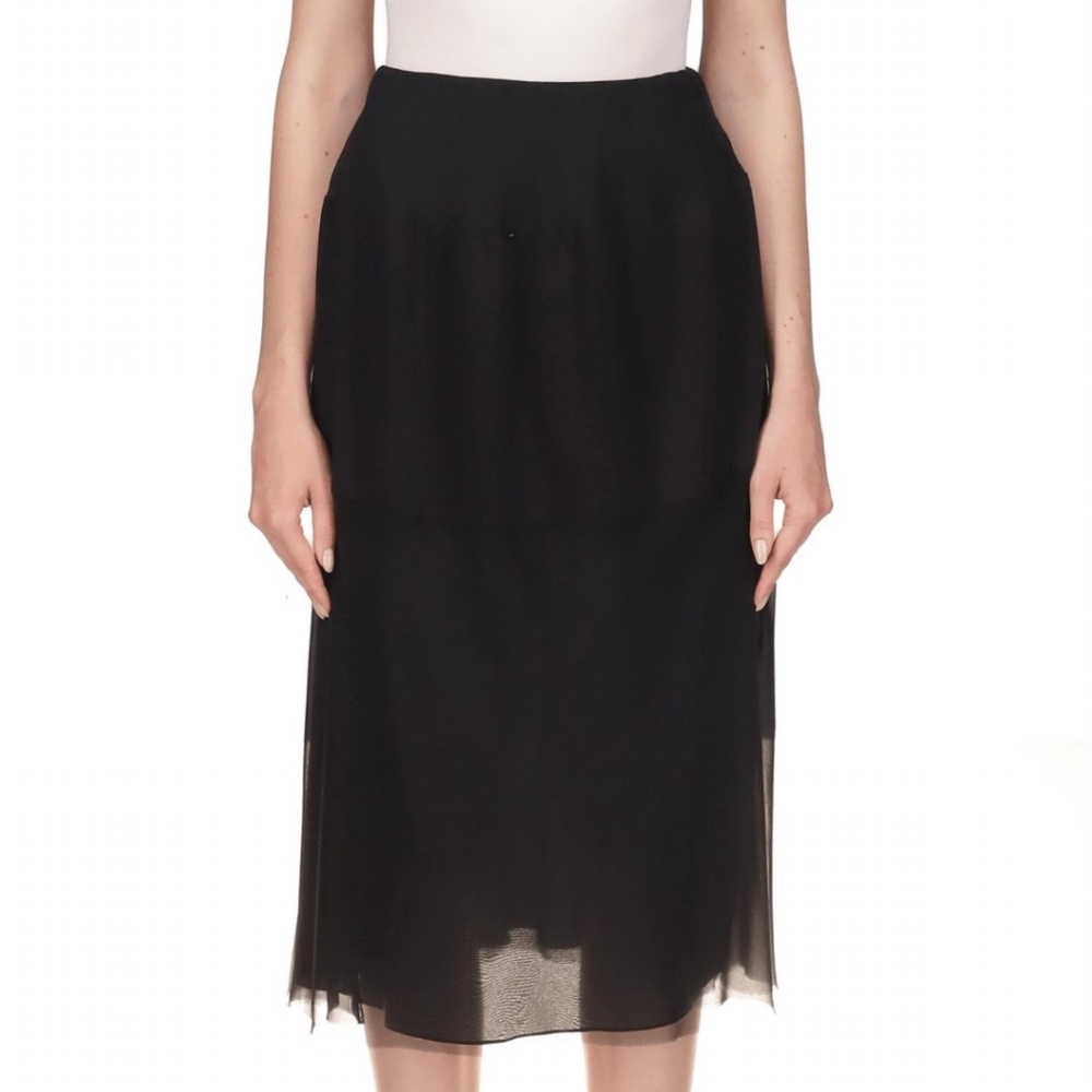 Marina moscone mini bonded bias skirt